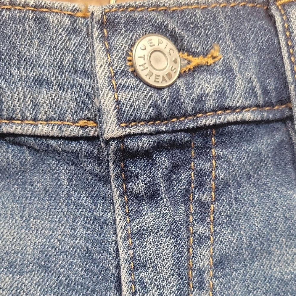 Epic Threads Blue Denim Shorts Size 6 - Picture 2 of 5